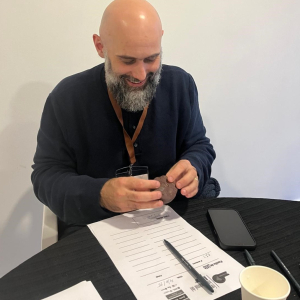 Juan Martín Grassano, docente del Instituto Gato Dumas, integró el jurado de la Feria Internacional del Alfajor.
